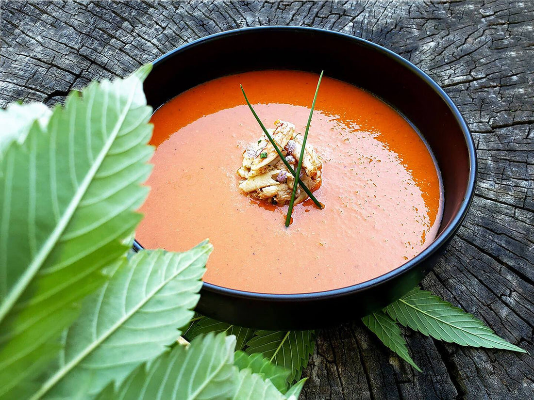 Crab and Cordyceps Soup