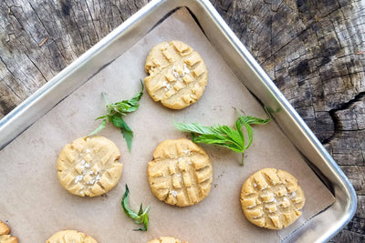 Bacon Fat Peanut Butter Cookies