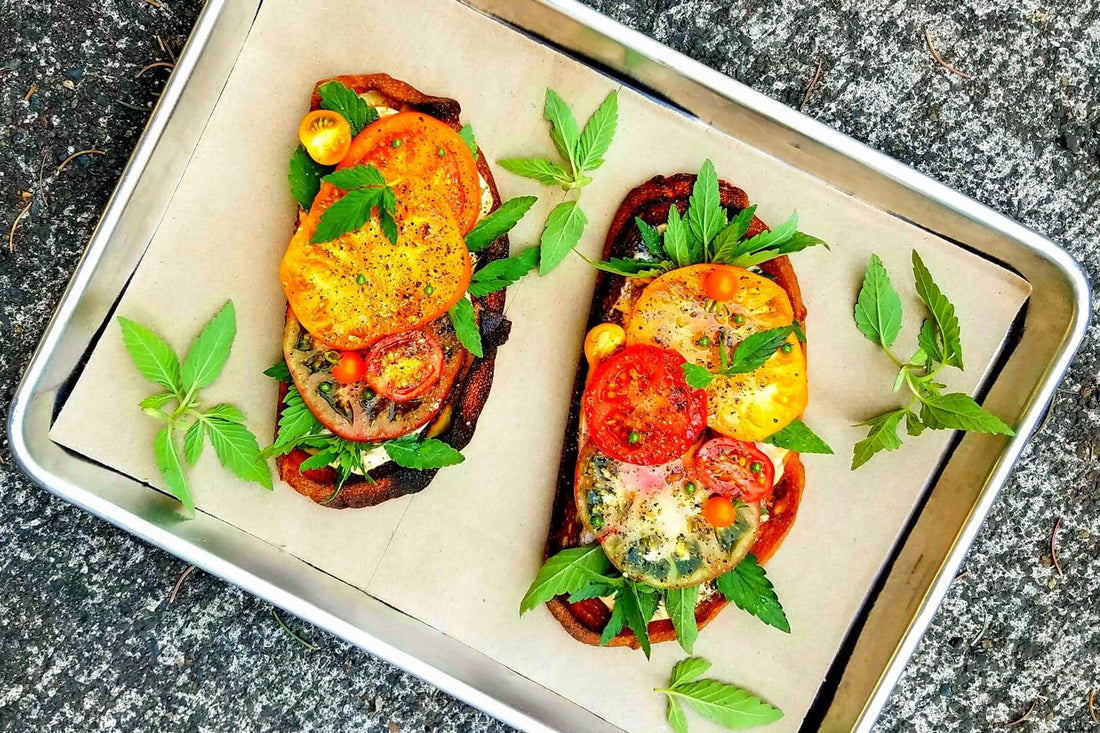 Heirloom Tomato Toast