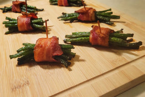 Bacon Wrapped Green Bean Bundles