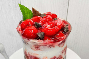 Overnight Cherry Parfait
