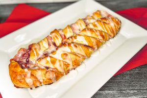 Braided Cherry Puff Pastry