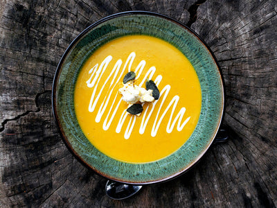 Soupe d'automne à la courge dorée