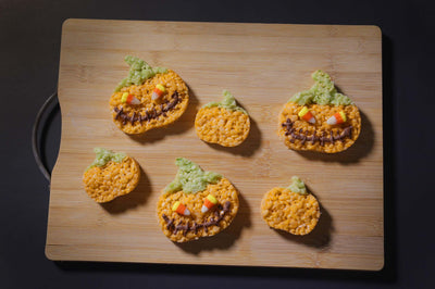 Jack-o’-Lantern Rice Krispie Treats