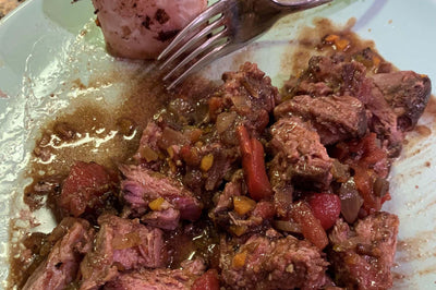 Magical Sous Vide Waygu Osso Buco with Sauteed Mushroom Garnish