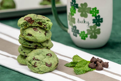 Mint Chocolate Chip Cookies