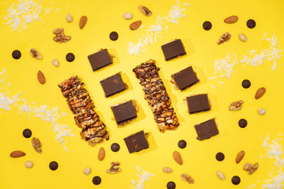 No-Bake Dark Chocolate & Sea Salt Nut Bars