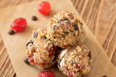 No Bake Cranberry Energy Bites