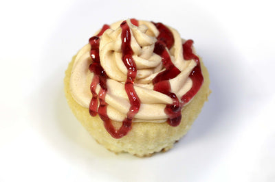Cupcakes beurre de cacahuète et confiture