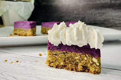 Purple Sweet Potato Bars