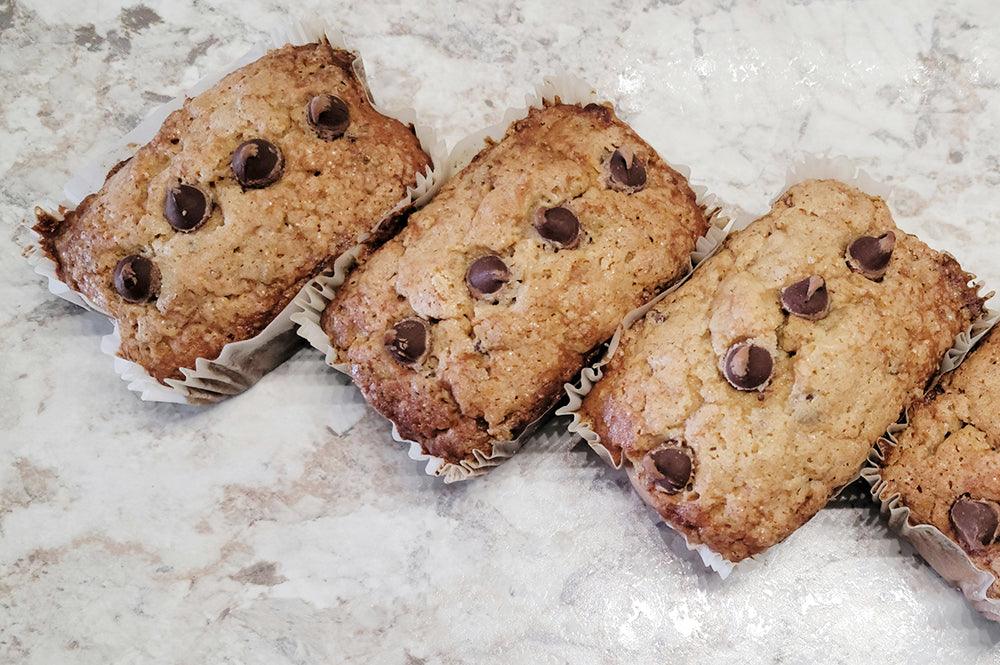 Mini Banana Chocolate Chip Bread - Magical Brands