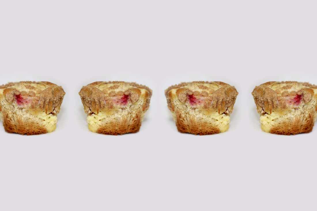 Strawberry Cheesecake Muffins