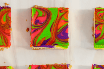 Infused Cheesecake Bars