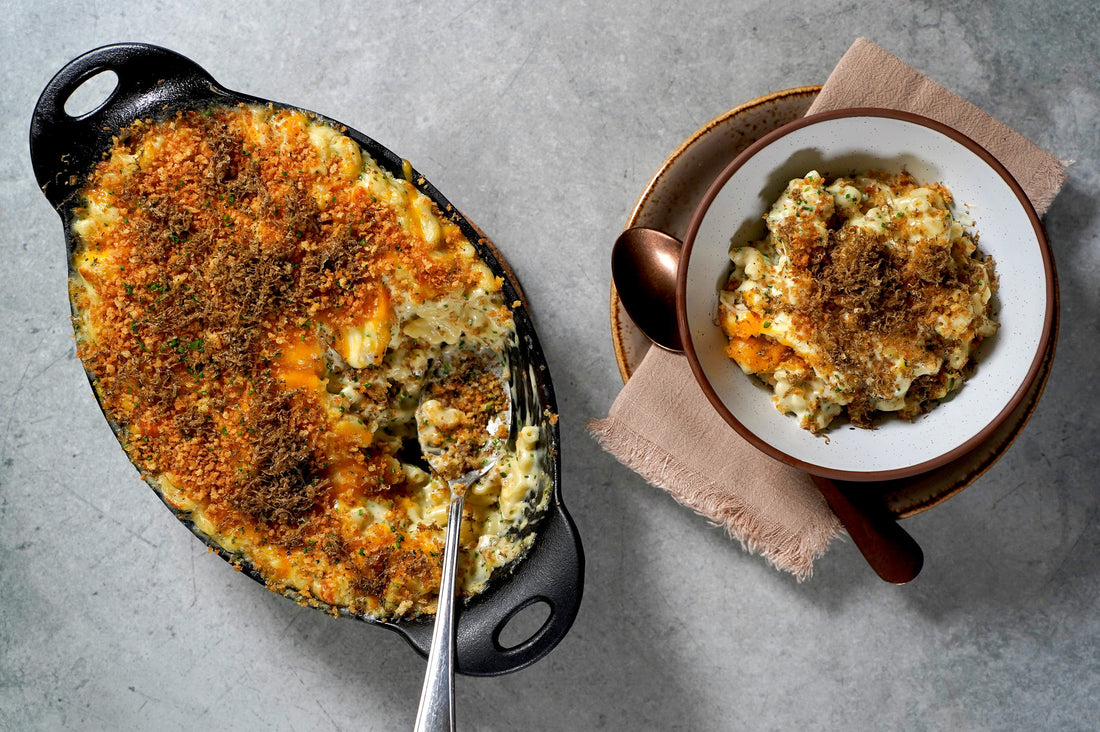 Homemade Truffle Mac and Cheese