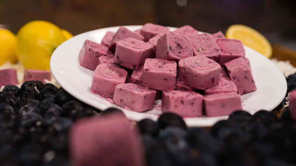 Blueberry Energy Bites