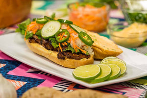 Vietnamese Banh Mi Sandwich