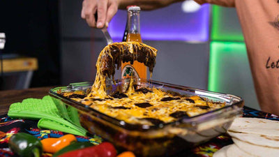 Enchiladas de bœuf effiloché