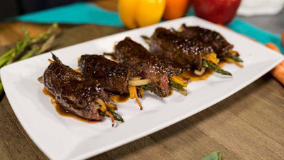 Roulades de filet de bœuf avec sauce paléo