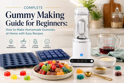 Complete Gummy Making Guide for Beginners: How to Make Homemade Gummies at Home with Easy Recipes