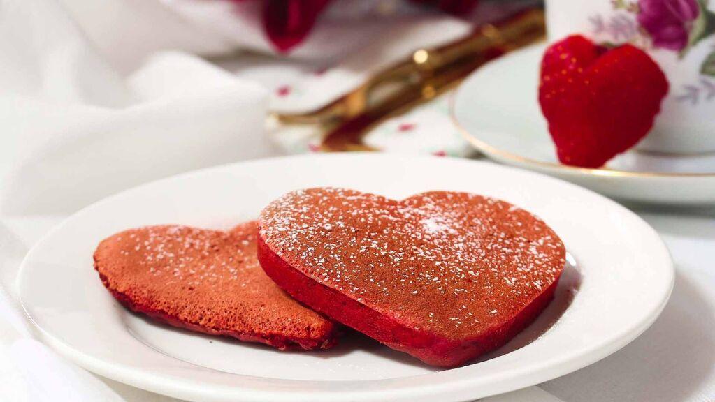 Red Velvet Pancakes