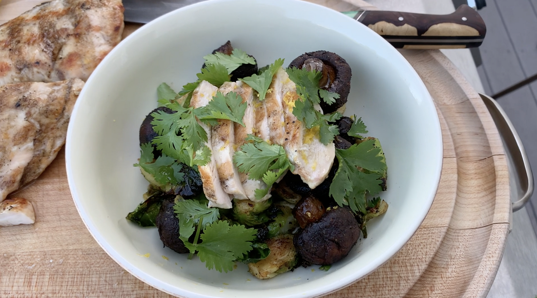 Magical Duck Fat with Grilled Duck and Veggies