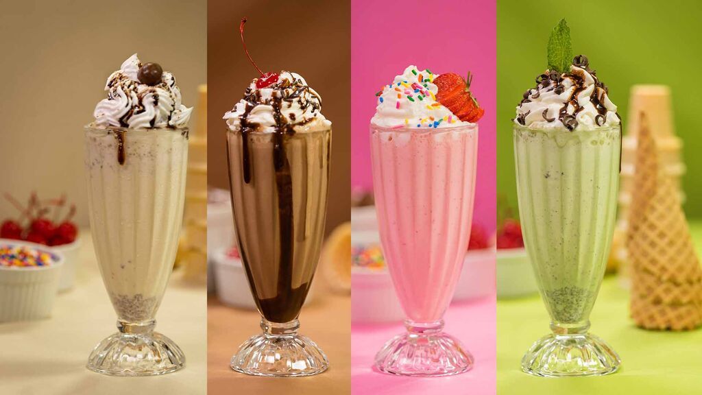 Milkshakes 4 Ways