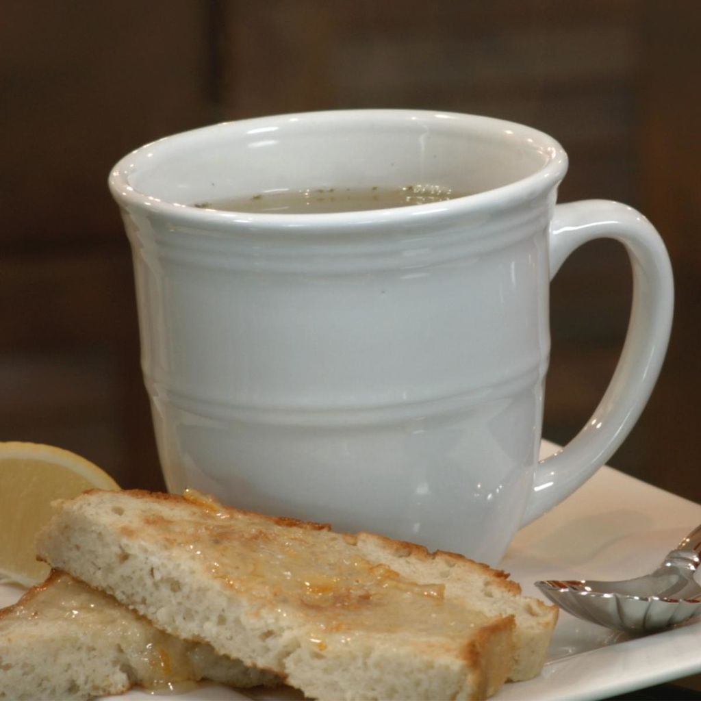 Dried Fruit and Herb Tea