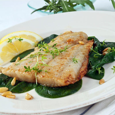 Tilapia, Glaçage Moutarde de Dijon à l'Ancienne et Miel de Fleur d'Oranger