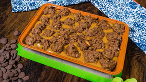 Triple Chocolate Caramel Bars