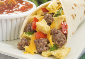 The Bomb Breakfast Burrito