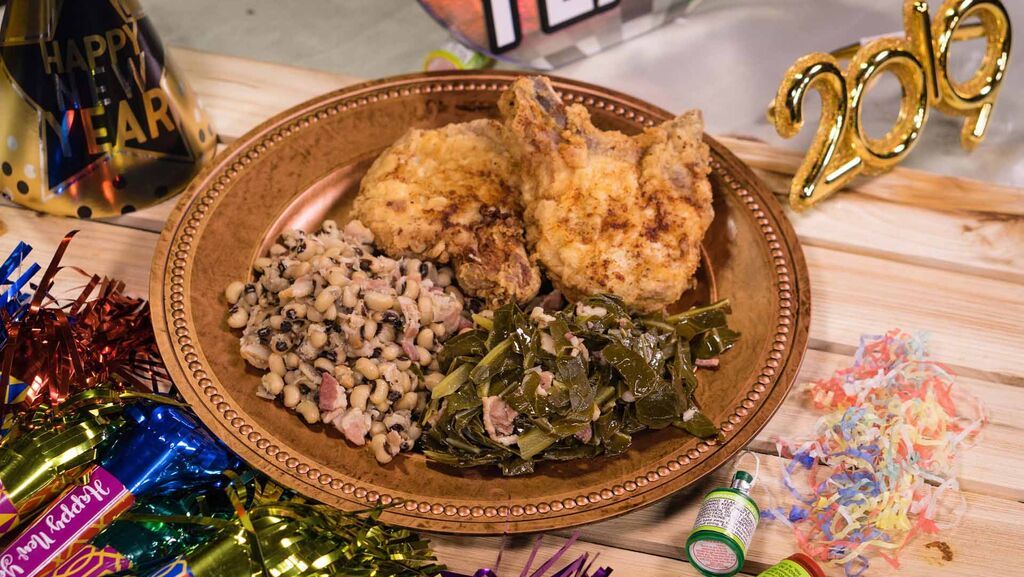 Traditional Southern New Year's Day Meal